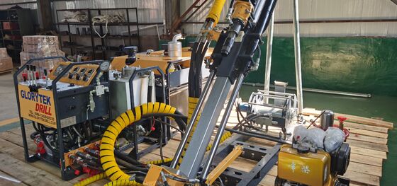 สว่านหลัก/แท่นขุดเจาะ GL300 เหมาะสำหรับใช้ในพื้นที่ภูเขาที่มีการคมนาคมไม่สะดวก