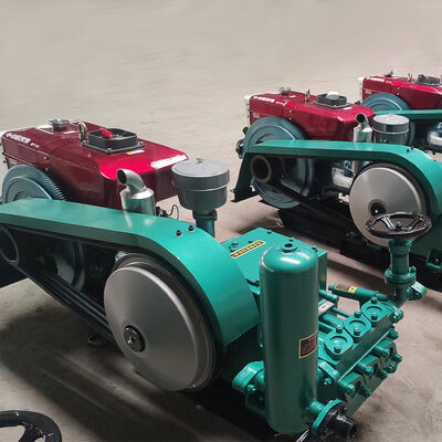 ปั๊มลูกสูบแบบกระบอกสูบแนวนอนสามสูบคุณภาพสูงสำหรับงานเจาะแกน