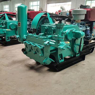 ปั๊มลูกสูบแบบกระบอกสูบแนวนอนสามสูบคุณภาพสูงสำหรับงานเจาะแกน