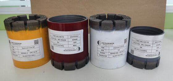 เต็มรายละเอียด BQ/NQ/HQ/PQ สายไฟฟ้า Core Diamond Core บิตที่มีอายุยาวสําหรับการสํารวจเหมืองแร่