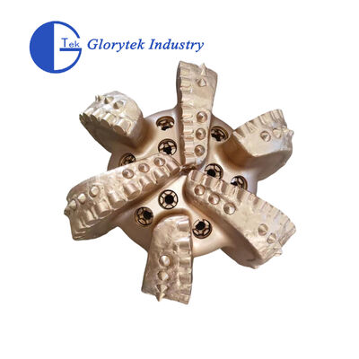 ดอกสว่าน PDC ขนาด 17 1/2 นิ้ว 6 ใบ ใบมีดเหล็กหรือแกน Matrix สำหรับหินแข็ง