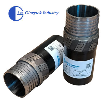 พรีเมียม Nq ไฟฟ้า Reaming Shell สําหรับการเจาะหินแข็ง