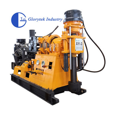 Xy-3 600m ความลึกการสํารวจ ทองเหลือง Core Drill / Drilling Rig