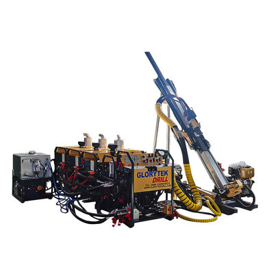 GL300 พกพา 300m Diamond Core Drill Rig สําหรับการเจาะหินภูเขา