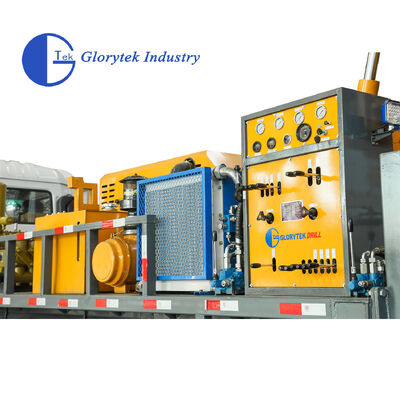 Full Hydraulic Truck Water Well Drilling Rig, 500m Depth, 105-350mm Diameter Range